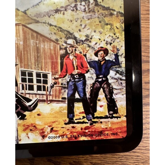 Metal Lunchbox "Hopalong Cassidy" Retro Reproduction Collectible 2009, Lead Safe - Picture 5 of 8